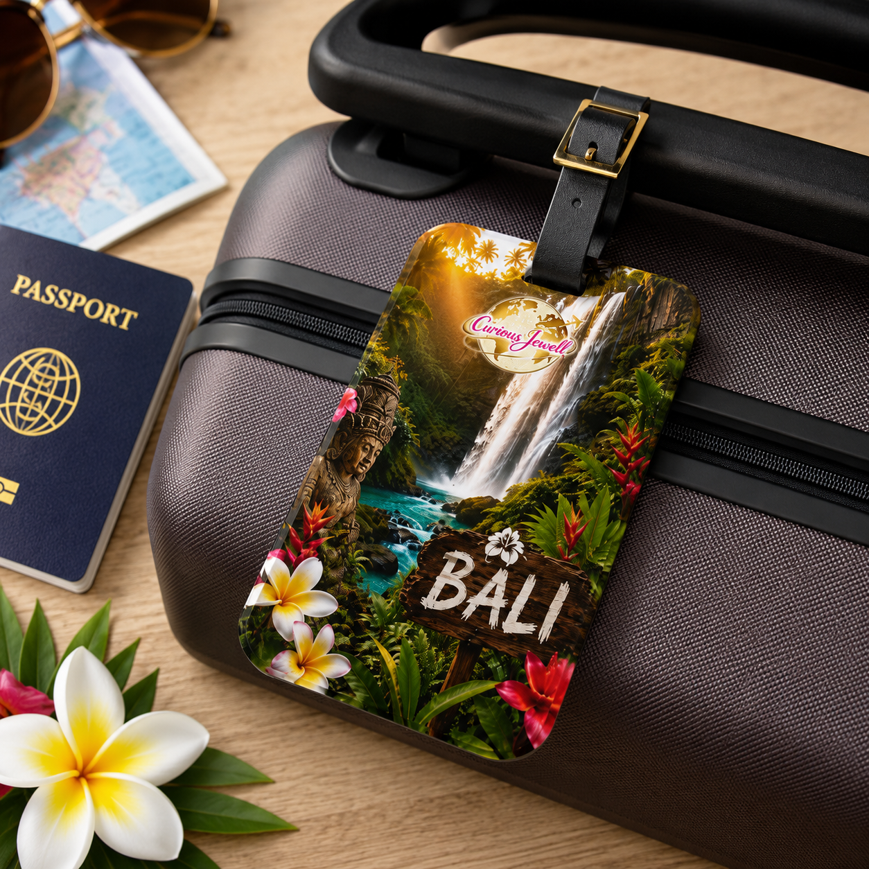 Bali Travel Luggage Tag