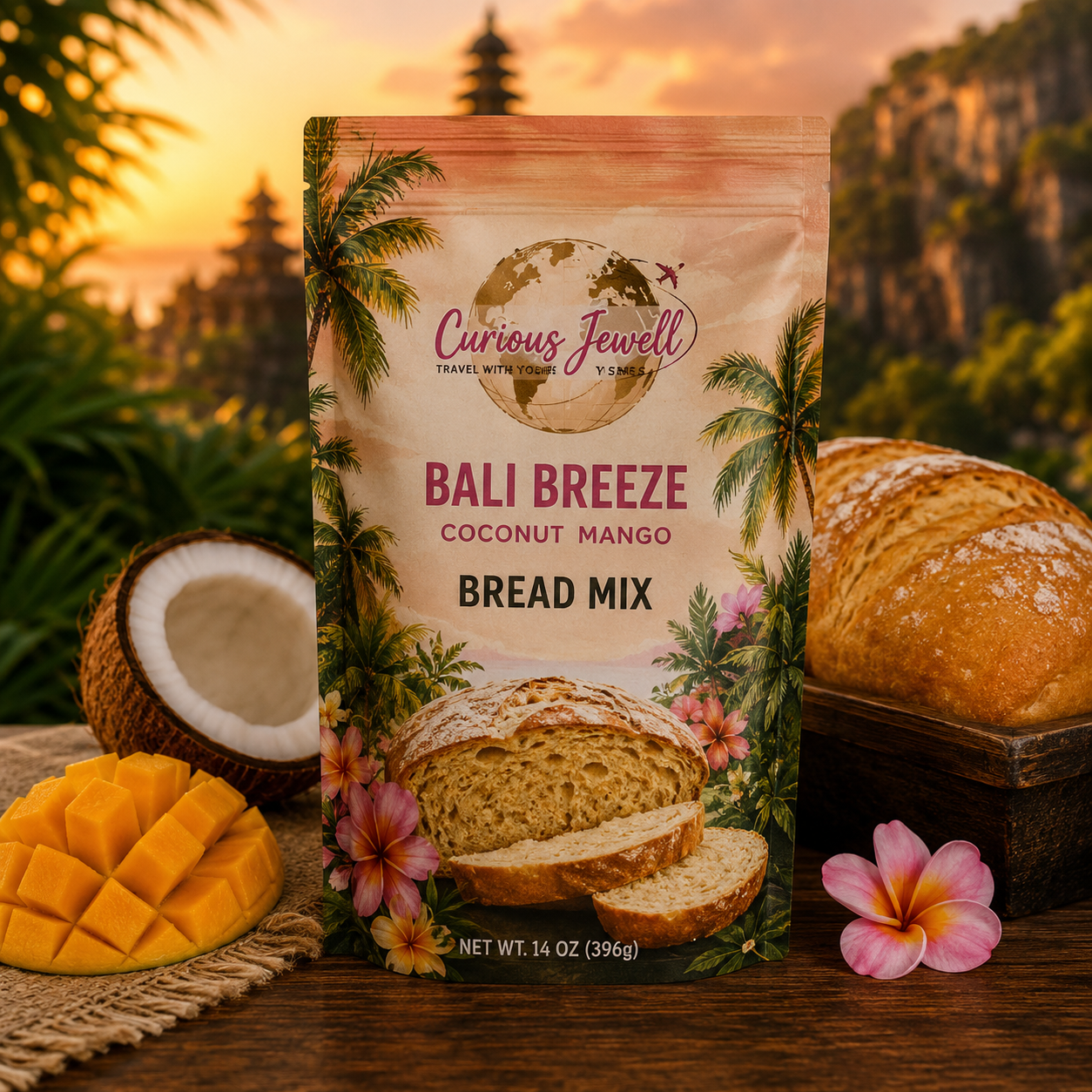 Bali Breeze Coconut Mango Bread Mix