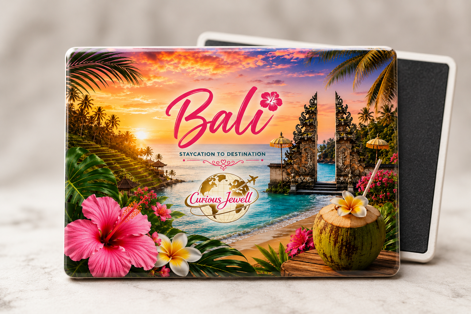 Bali Destination Souvenir Magnet