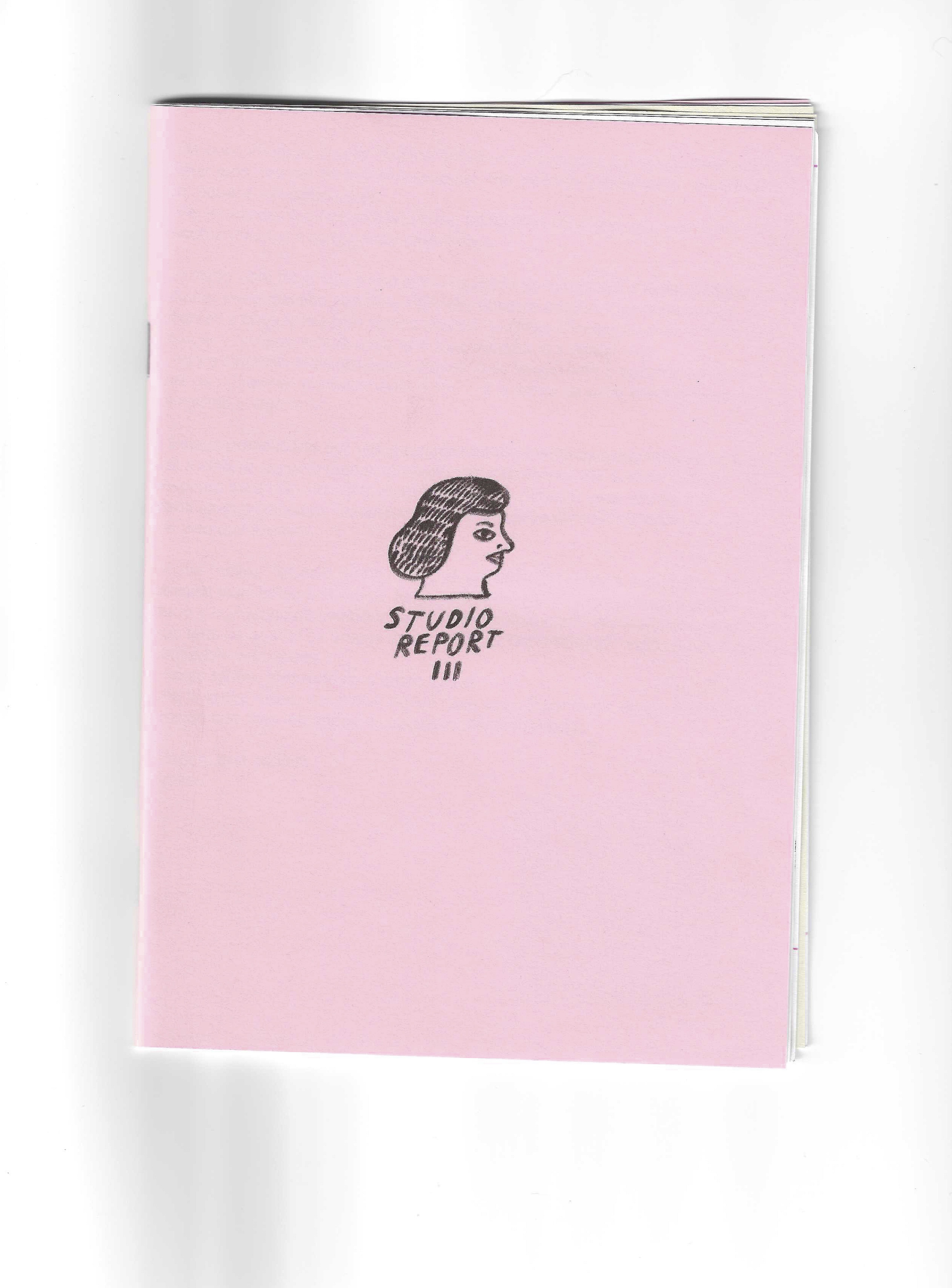 Studio Report III Zine