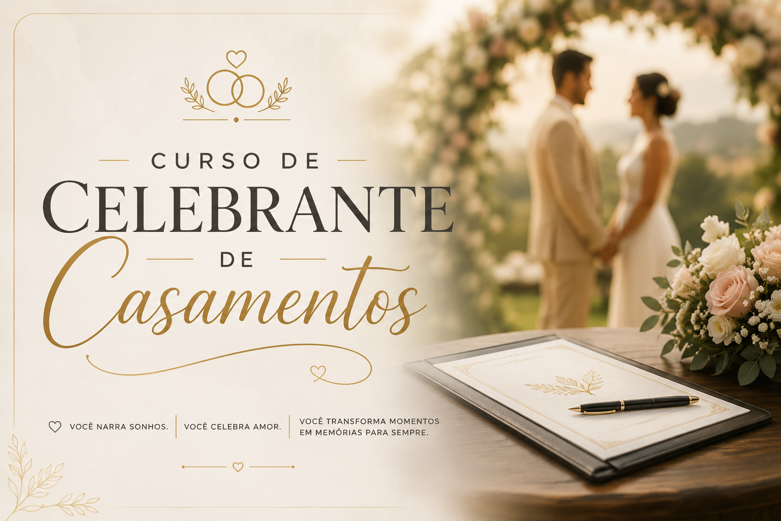 Curso de Celebrante de casamentos