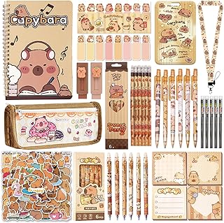 Capybara Stationery Set