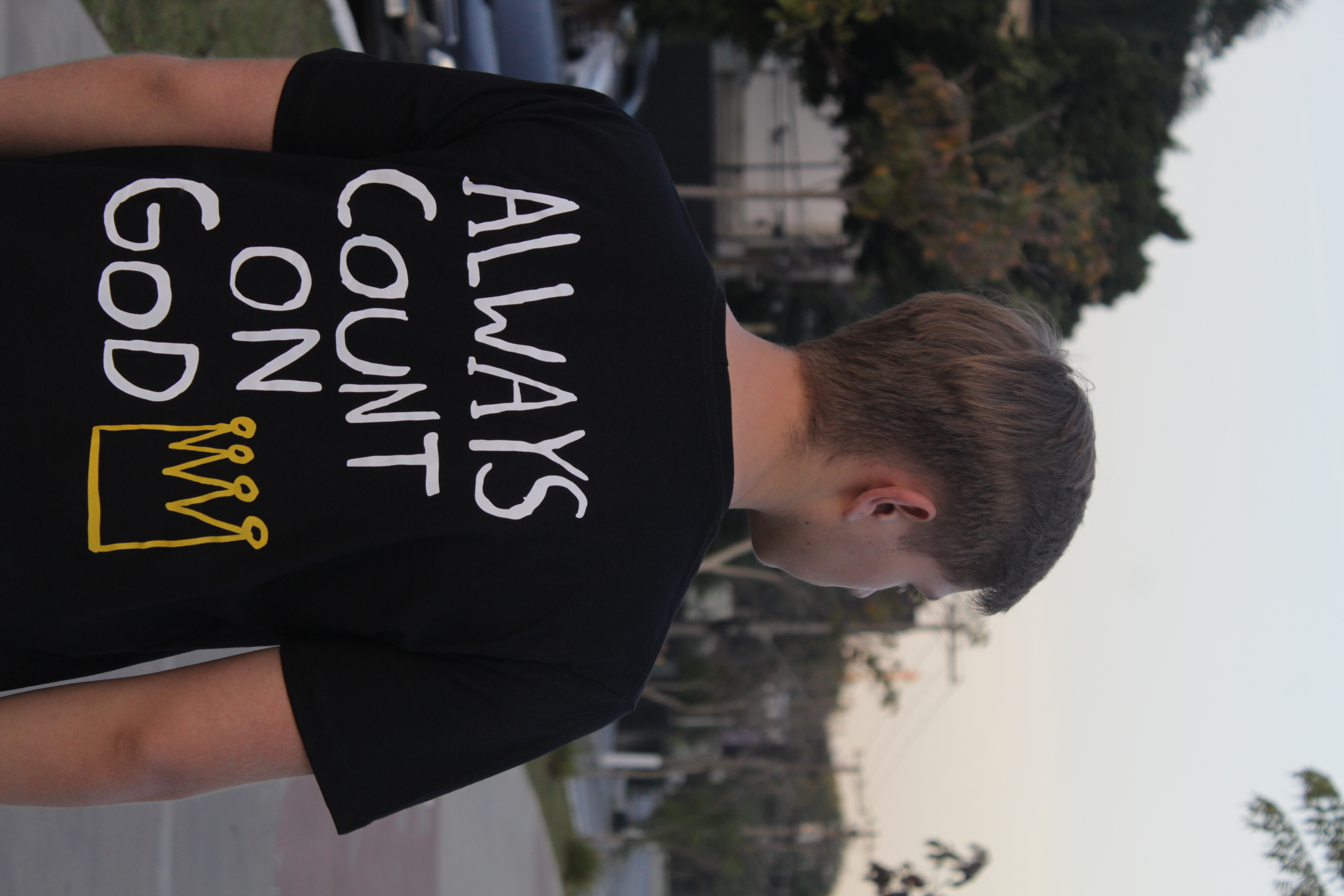 Camiseta Always Count on God