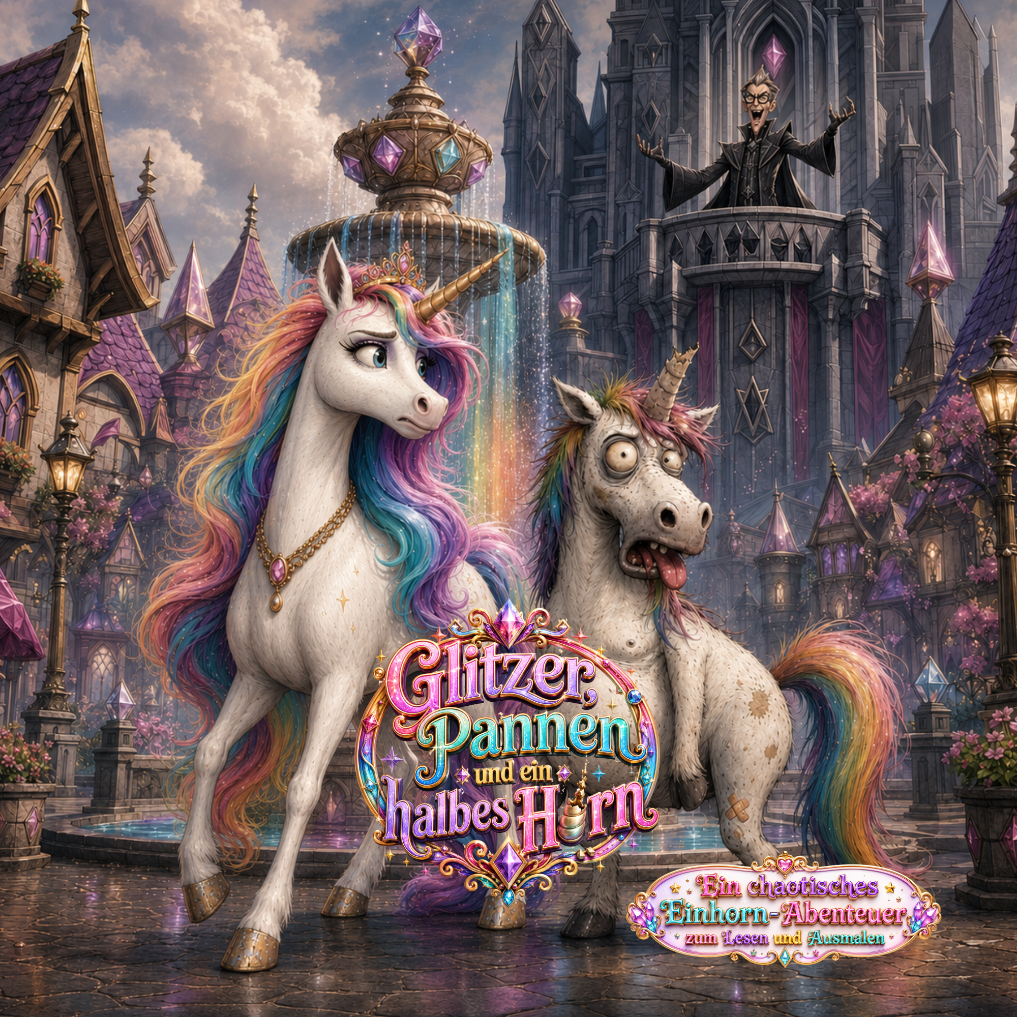 Glitzer, Pannen, und ein halbes Horn