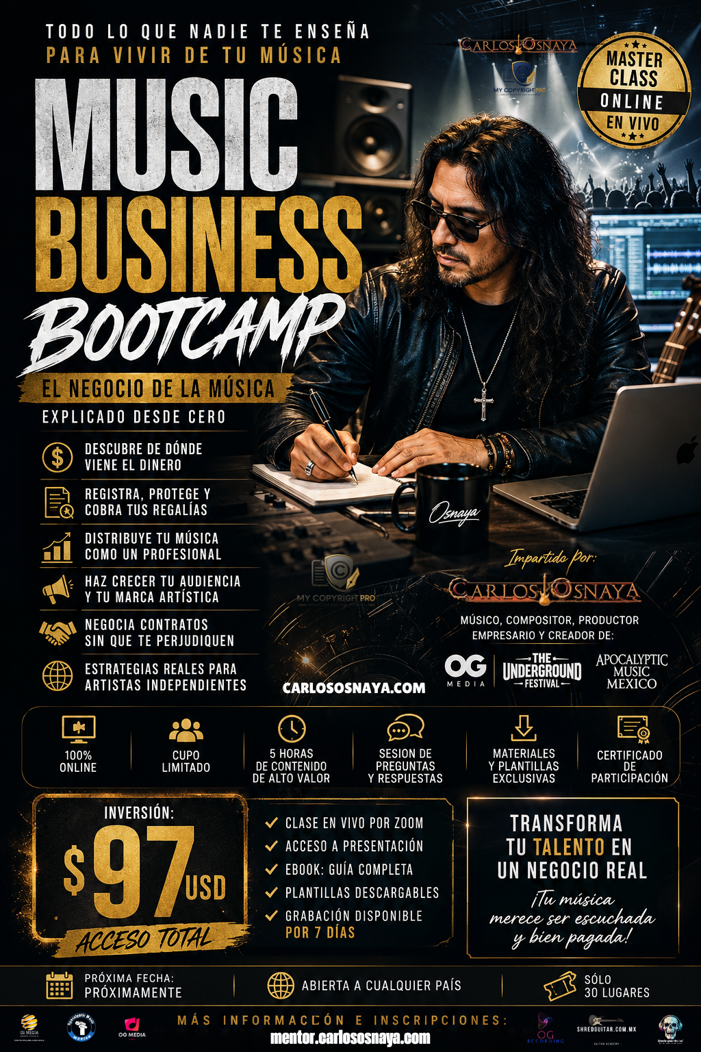BOOTCAMP/MUSIC BUSINESS