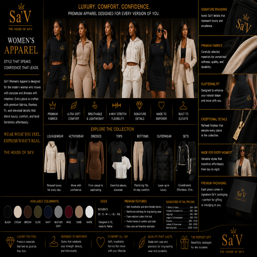 Sa'V Premium Women's Apparel