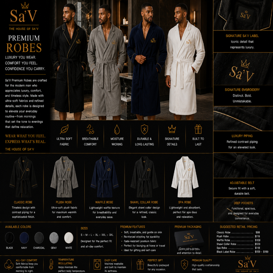 Sa'V Premium Robes