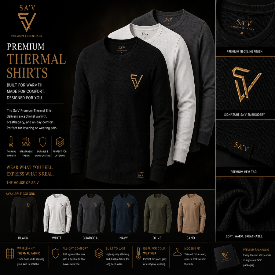 Sa'V Premium Thermal Shirt