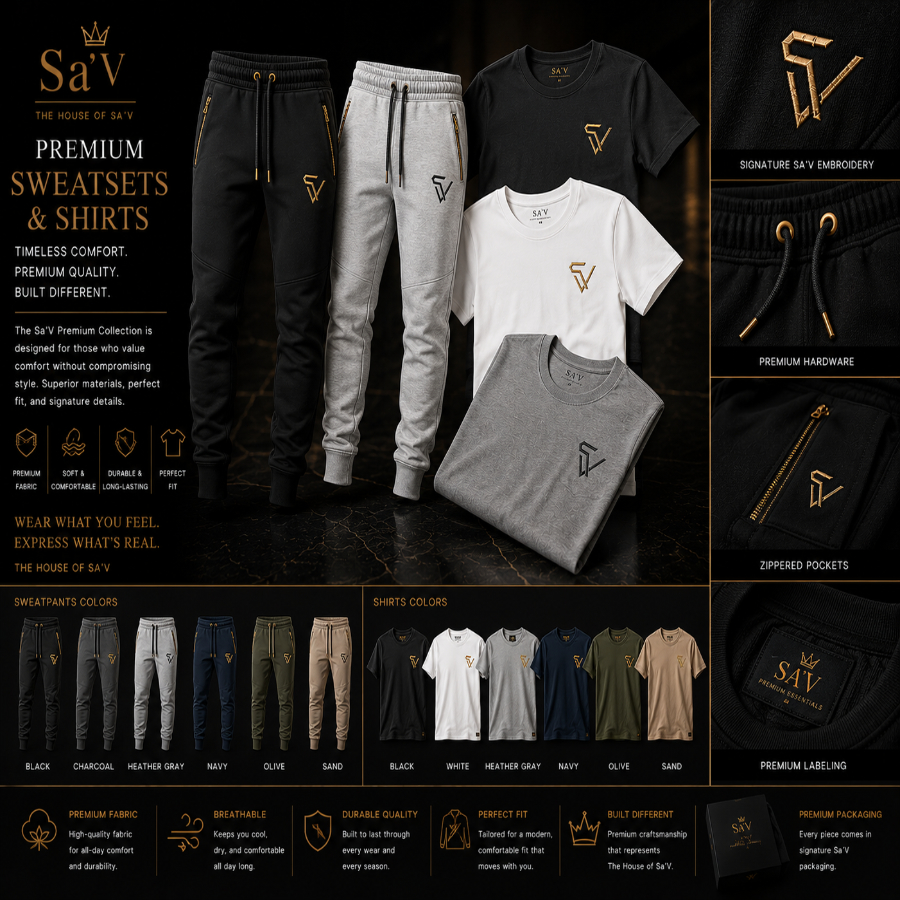 Sa'V Premium Sweatpants