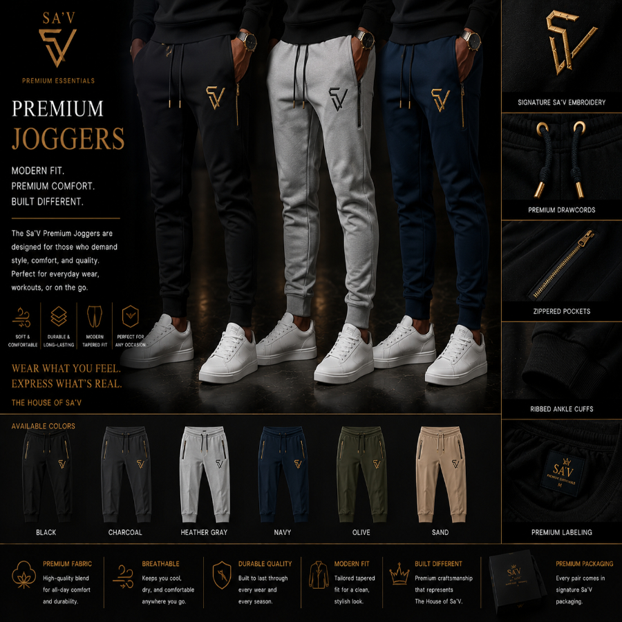 Sa'V Premium Joggers