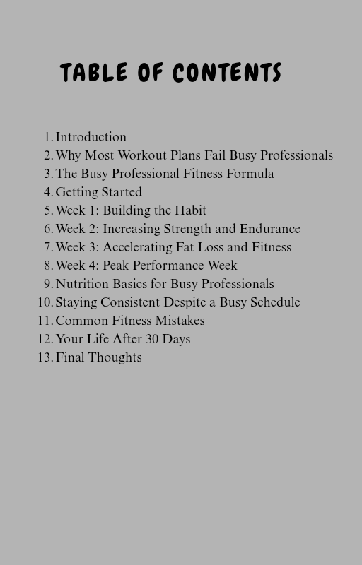 The 30-Day Home Workout Plan for Busy Professionals