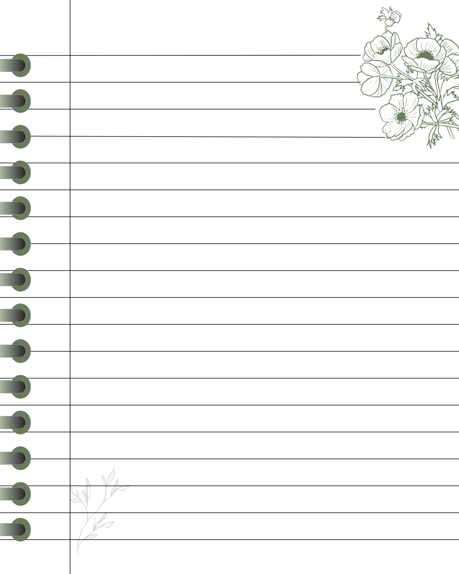 Digital Botanical Notebook