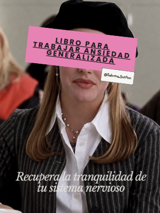 Libro para trabajar ansiedad generalizada