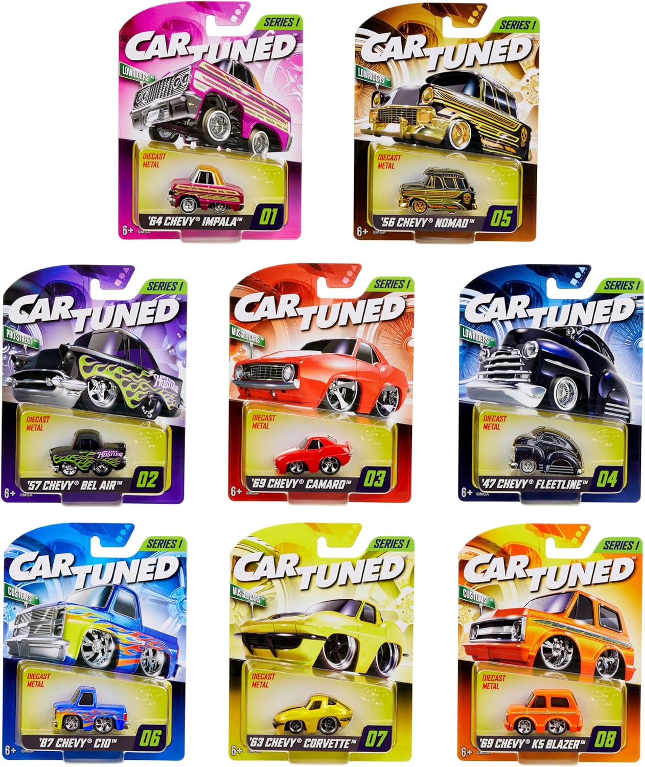 Die-Cast Toy Car Set