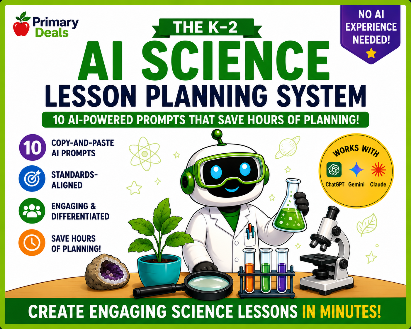 K-2 AI Science Lesson Planning System