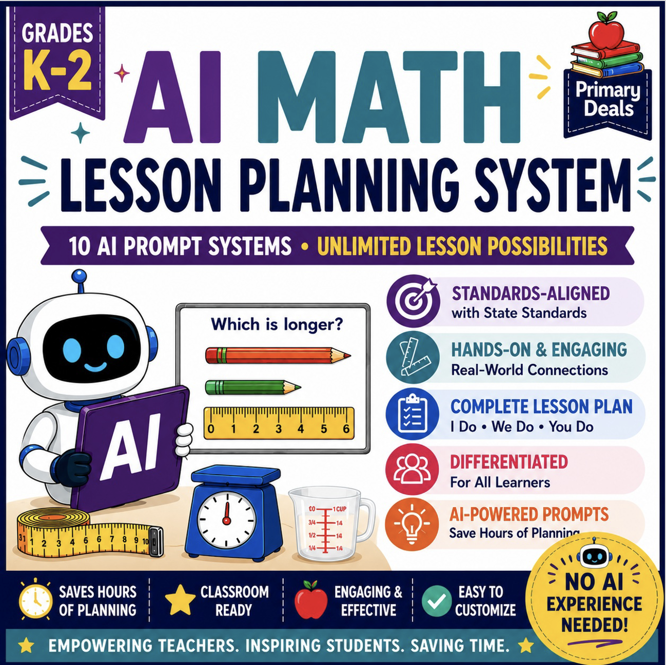 AI Math Lesson Planning System