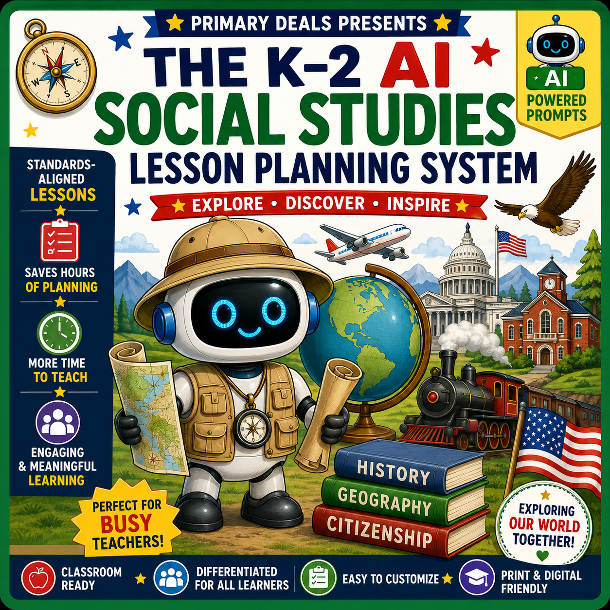 AI Social Studies Lesson Planning system