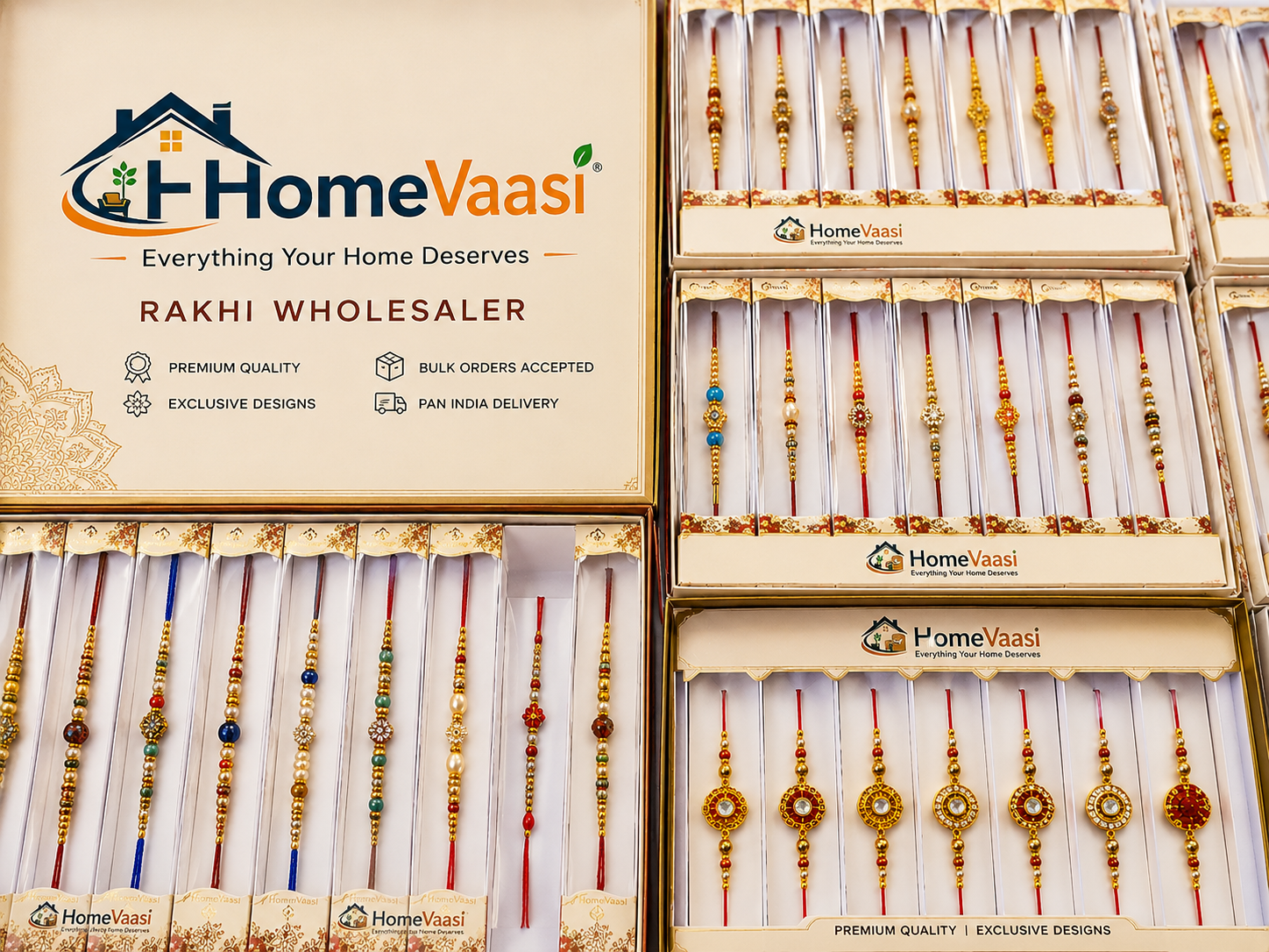 Designer Rakhi Set