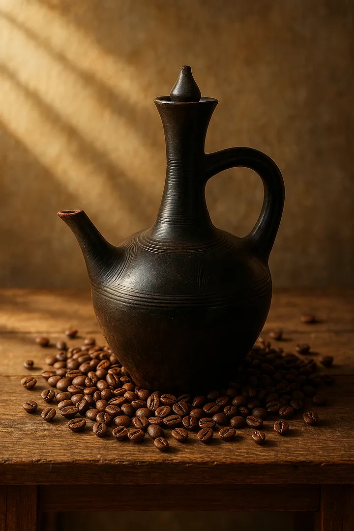 Earthenware Jebena