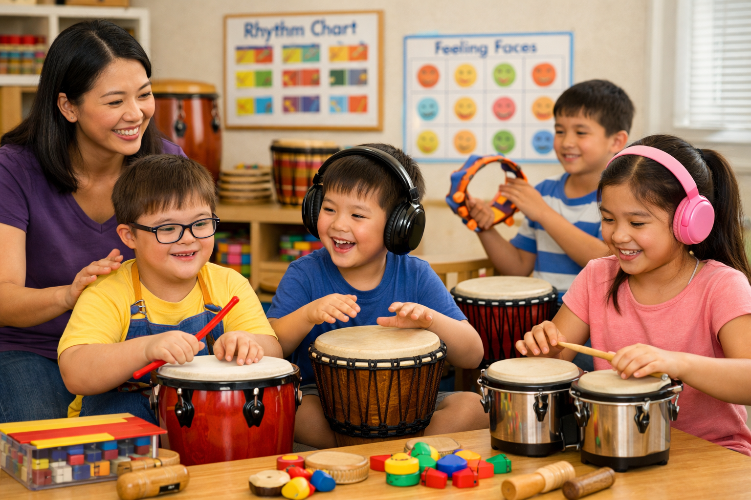 Percussion and Music for Children (1 Hour)