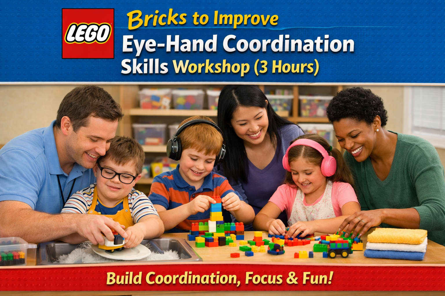 LEGO Eye-Hand Coordination Workshop