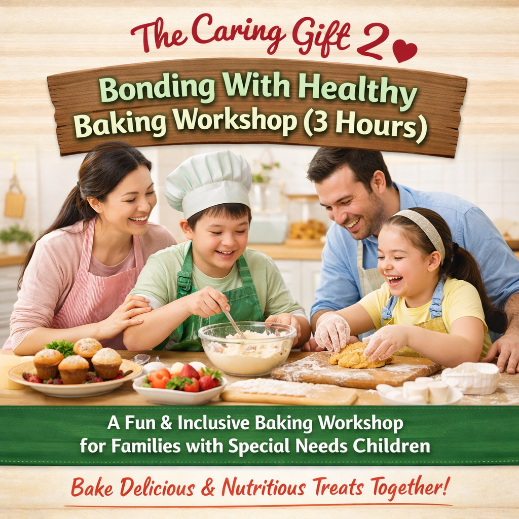 The Caring Gift 2 – Bonding With Healthy Baking Workshop (3 Hours)