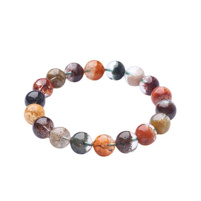 Natural Crystal Bead Bracelet