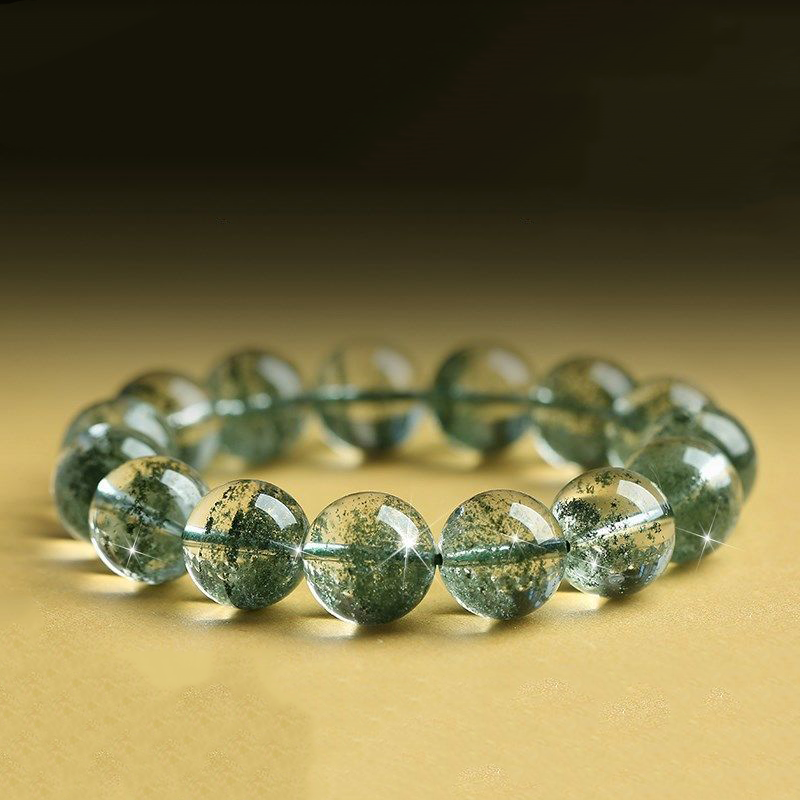 Moss Agate Crystal Bracelet