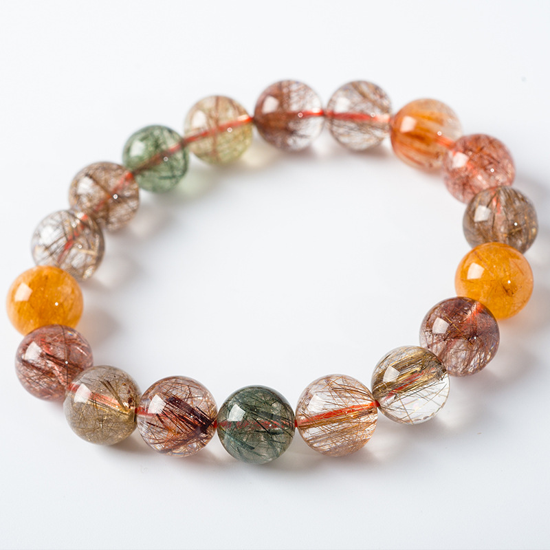 Natural Rutilated Quartz Bracelet