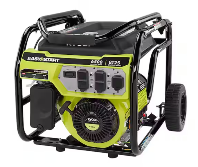 Ryobi 6500W Portable Generator