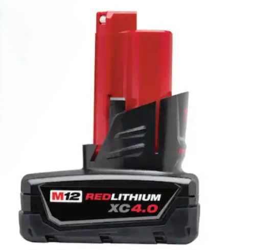 Milwaukee M12 REDLITHIUM XC 4.0 Battery Pack