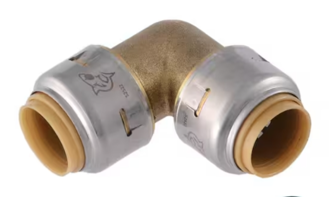 Push-to-Connect Elbow Fitting