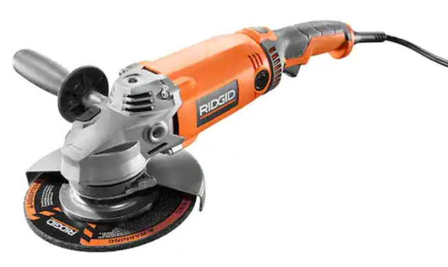 RIDGID 7-Inch Angle Grinder