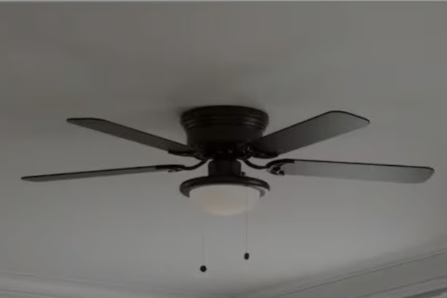 Modern Black Ceiling Fan