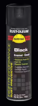 Rust-Oleum High Performance Black Enamel Spray