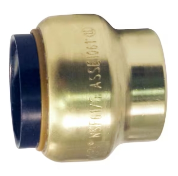 Brass Push-to-Connect Coupling