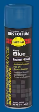 Rust-Oleum Hard Hat Ford Blue Enamel Spray