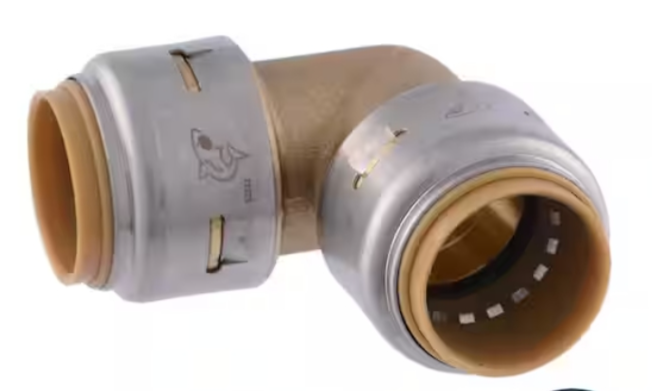Push-to-Connect Elbow Fitting
