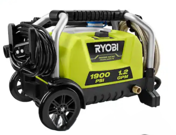 RYOBI 1900 PSI Electric Pressure Washer