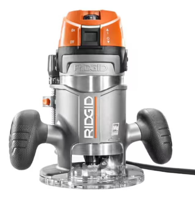 RIDGID 11-Amp Fixed Base Router