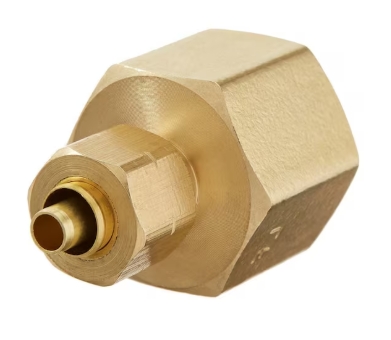 Brass Compression Fitting Adapter