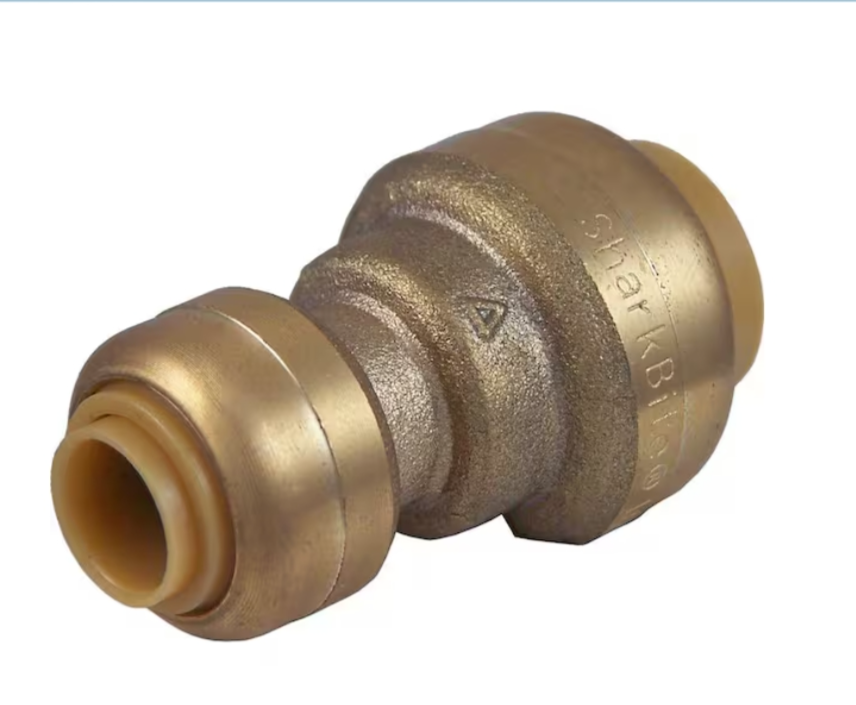 Push-to-Connect Brass Coupling