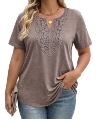 Women's Lace Detail Top