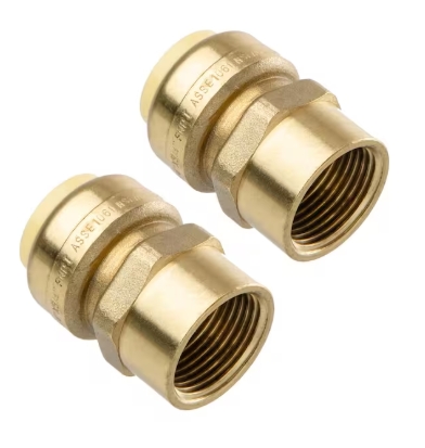 Brass Push-to-Connect Couplers