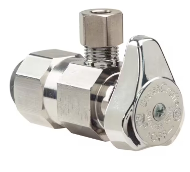 Chrome Plated Brass Stop Valve