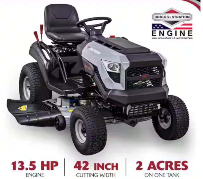 Riding Lawn Mower 13.5 HP