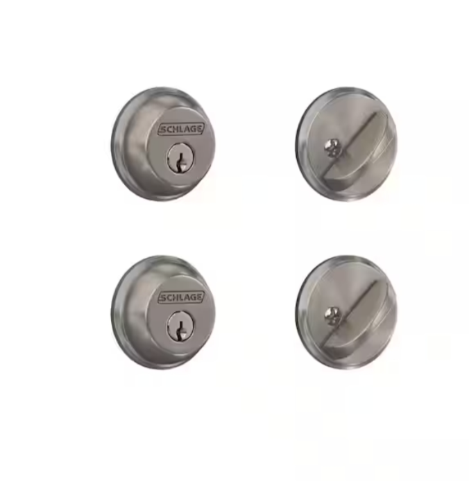 Schlage Double Cylinder Deadbolt Set