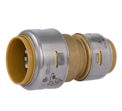 Push-to-Connect Brass Coupling