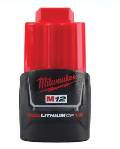 Milwaukee M12 REDLITHIUM CP 1.5 Battery
