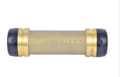 Brass Push-to-Connect Coupling